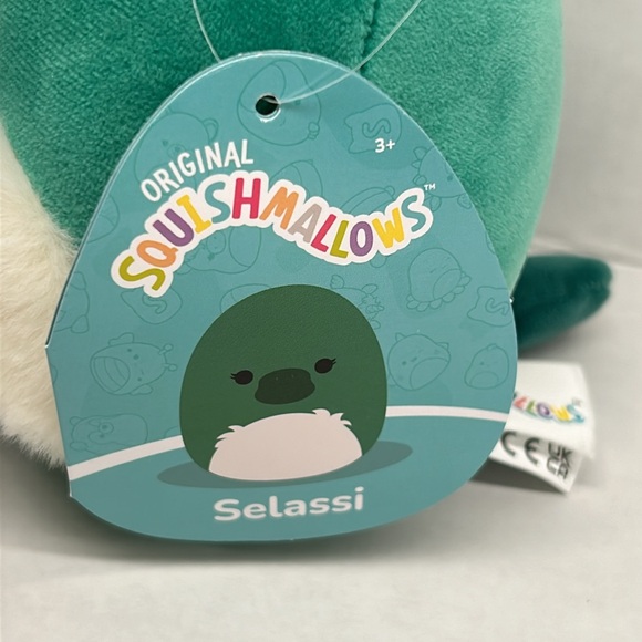 Squishmallow Bundle Brixton Pink Sugar Glider & Selassi Platypus New With Tag - Picture 8 of 9